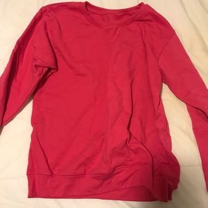 Hanes Pink Crew Neck